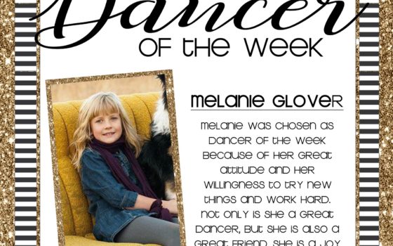 Dancer of the Week – Melanie Glover